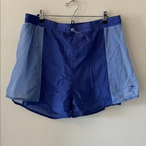 Gymshark Blue Drawstring Athletic Shorts - XXL